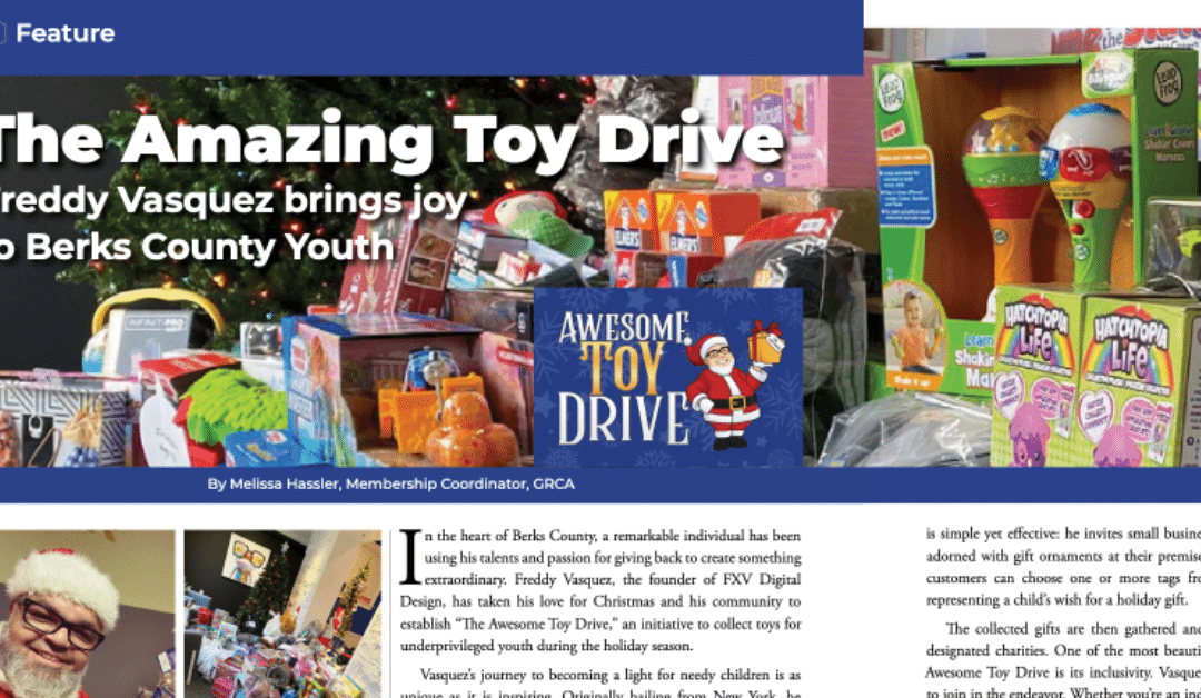 Freddy Vasquez Brings Joy to Berks County Youth