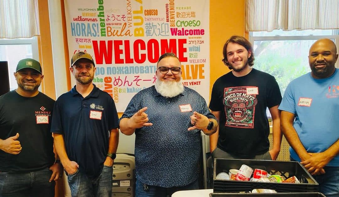 Networking Pros Volunteering at New Journey Community Outreach