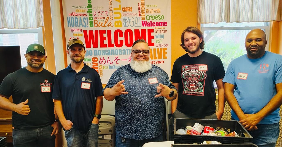 Networking Pros Volunteering at New Journey Community Outreach